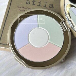 New Stila One Step Correct Brightening Powder~Light~Full Size 0.33 oz/9.55 g